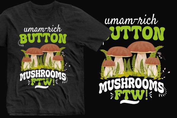 Download Umami Rich Mushrooms Trendy T-shirt SVG - Rich Collection