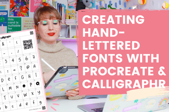 Download Creating Hand-lettered Fonts with Procreate & Calligraphr - Procreate Collection