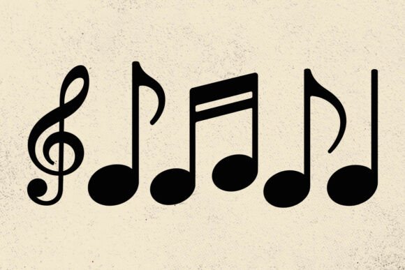 Download Music Notes SVG, Musical Notes Clipart - Music Collection